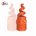 120 degree water spray cleaning cooling tower pvc spiral nozzle